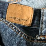 American Eagle VTG Y2K AE Mom Short 6 Embroidered Floral Button Distressed High Rise Cut Off Photo 6