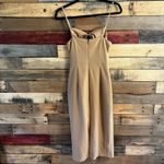 Gianni Bini  Tan Abby Cutout Midi Dress Size‎ 4 Photo 1