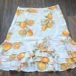 For Love & Lemons  Lemon Ruffle Skirt Photo 0