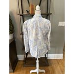 Thakoon Collective Tie Dye Pastel Blazer Jacket Blue White Womens 4 Photo 7