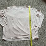 Lululemon Back in Action light pink long sleeve top Photo 6