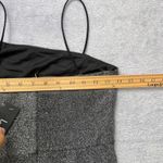 Lulus  Metallic Bodycon Mini Dress Small Black Silver Glitter Sparkle Party‎ NYE Photo 8