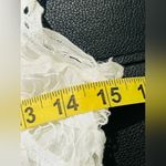 INC women’s dress size 2 white, layered dress with crochet on the top layer. White Photo 13