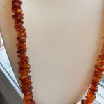 Vintage Genuine Baltic Amber Teething Necklace No Clasp Approximately 30” in Len Brown Photo 4