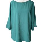 Amanda Uprichard  Finch Top Boat Drop Shoulder Blouse Photo 3