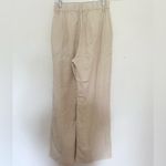Hollister Holistic ultra high rise livvy pants wide leg linen size medium long neutral Photo 2