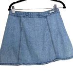 Brandy Melville Jean Denim Mini Skirt Bruce Button Front Size 29 Photo 1