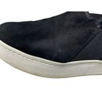 Vince Black Suede Blair Slip-On Platform Sneakers Women's 8M Minimalist Casual Photo 2