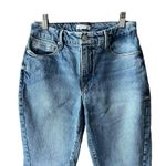 Good American Good Classic Twisted Slit Split Ankle Denim Photo 4