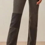 Reformation  Cynthia Patch High Rise Straight Jeans Sz 25 Photo 0