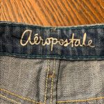 Aeropostale  High Rise Shorty Blue Jean Denim Shorts Distressed Cut-Off NWT 0 Photo 8