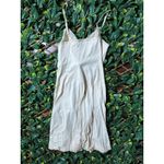 Vanity Fair Vintage  Cream Lace Trim Slip Dress Size L Photo 1