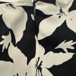 Joie  Black & White Floral A-Line Midi Skirt New Size 14 Photo 5