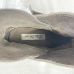 NAUGHTY MONKEY TAUPE LEATHER WILD WINK FRINGE STRAPPY ANKLE BOOTS BOOTIES 8.5 Photo 7