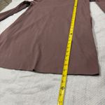 Max Mara Leisure Womens Dress Trento Mock Neck Long Sleeve Mauve PtP 20” Photo 8