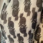 Francesca's Francesca’s NWT large scarf with black cat print. Photo 1