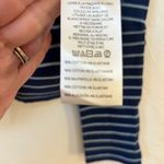 Anthropologie  Maeve puff sleeve Blue Striped Long Sleeve Tee size M Photo 5