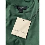 ALLSAINTS Rina Long Sleeve Roll Neck Tee in Sycamore Green Small New Womens Top Photo 8