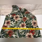 Anne Klein AK Women’s Size 12 Linen Blend Tropical Floral Sleeveless Dress Photo 10