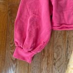 SheIn bright pink cropped off the shoulder sweater Photo 2