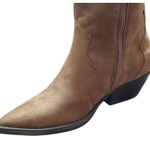 Wild Diva Nwt Sz 6.5 Tall Brown Suede Boots Photo 6