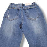 Smoke & Mirrors Jeans Size 2 W25" x L32.5" Straight Leg Jeans Stretch Blue Denim Pants Photo 4