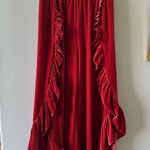 Rusty  Dusty NWT Boho Western Velvet Ruffle Pants  Photo 0
