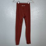 Alphalete Women S Burnt Orange Kinetic Pulse Leggings Stretch Athleisure Workout Photo 3