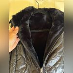 Nicole Miller Reversible Cozy Quilted Faux Fur Insulated Puffer Vest, XS Photo 3