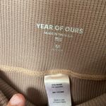 Year Of Ours  Thermal Biker Shorts Tan size medium NWT Photo 4