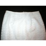 NWT $398 Worth New York White 6 Womens Skirt Geometric Lace Slim Pencil USA Work Photo 1