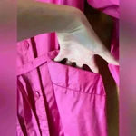 Barbie Pink Vintage Trenchcoat Pink Trench Nylon Trench Womens 5/6 Photo 10