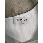 Aritzia Babaton Women's Beige One-Shoulder Cropped Tank Top Size L Photo 2