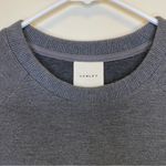 Varley Albret Long Sleeve Side Zipper Mini Dress Charcoal Marl Gray Sz Small Photo 4