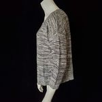 Lucky Brand  Gray Heathered 3/4 Sleeve Sweater (S) Photo 2