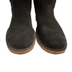 UGG  Daphne Womens Boots Black Size 11 Suede Shearling Lined 1008705 Discontinued Photo 7