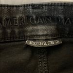 American Eagle  Outfitters Black Distressed Skinny Jeans Size 12 Short Photo 5