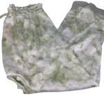 Urban Outfitters New  Out From Under Hansel Tie Dye Joggers Green Harem Medium Photo 1