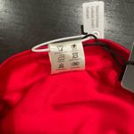 NWT RED SILK SILKY LONG SLEEVED BLOUSE/PAJAMA TOP Size XL Photo 9