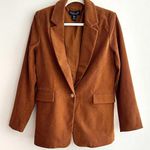 Rachel Zoe  Brown Corduroy Blazer, 70s Inspired Jacket, Size Medium Photo 0