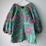 Arianne Elmy Good Luck Dress Green Floral Jacquard NWT size XS Photo 3