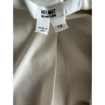 Helmut Lang  Blend Ruched Sleeve City Blazer Jacket Career Minimalist Sz:12 (b46) Photo 3