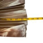 Lucy Paris Nicole Pleated Midi Skirt Metallic Small Event Special Occasion Fancy Photo 5