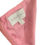 Sugar Lips  Corinne Polka Dot Tiered Mini Dress bell sleeve flowy spring Easter S Photo 8