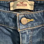 Hollister  Medium Wash Distressed Low Rise Bootcut Jeans - Size 9 / 29 Photo 2