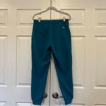 FIGS  High Waisted Zamora Jogger Scrub Pants Caribbean Blue Womens Medium Photo 1