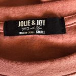 Jolie & Joy By FCT Puff Pearl Accent Shoulder Long Sleeve Sweatshirt Womens S Pink Photo 6