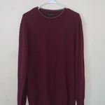 Emi Maglia Cashmere Blend Crewneck Sweater Red Size L Photo 0