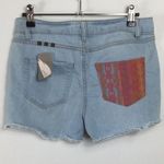 Forever 21 tribal print studded distressed raw hem Jeans Photo 5