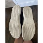 Ralph Lauren Navy Blue Leather Snake Cream Sneakers Size 6 Photo 5